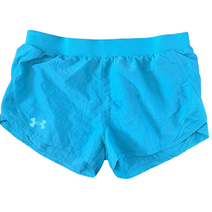 Under Armour Baby Blue Athletic Shorts Girls Size Large